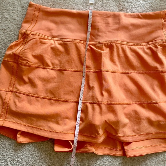 LULULEMON Pace Rival Skirt MR Golden Apricot - Picture 9 of 9